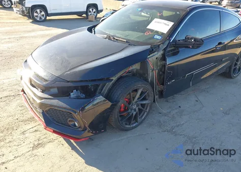 2018 Honda Civic Si из США, поврежденный, VIN 2HGFC3A57JH750426